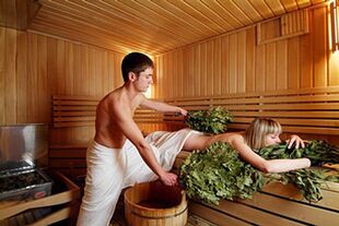 baths and saunas for potency