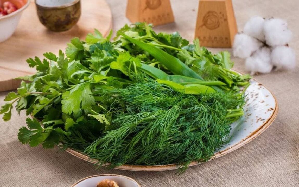 fennel and parsley to increase strength