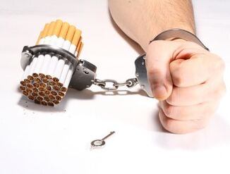 Smoking is quite difficult to quit because of its powerful addiction. 