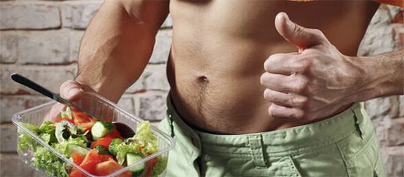 vegetable salad for male power
